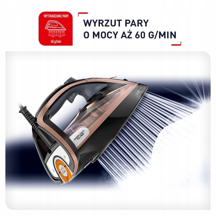 Парова праска Tefal Ultimate Pure 3200 Вт, з системою захисту від крапель та функцією автовимкнення