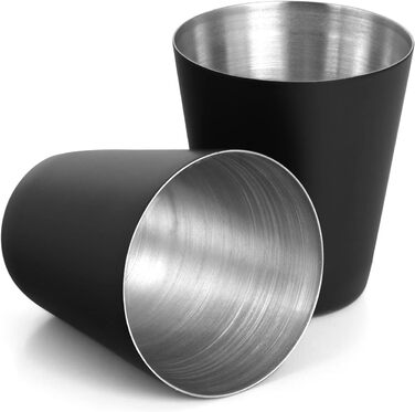 Набір Maverton Flachmann Set: фляга 200 мл з гравіюванням + 4 склянки для шнапсу 20 мл та воронка - фляга для чоловіків, матовий чорний колір