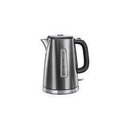 Електричний чайник Russell Hobbs Luna 23211-70 зі сталі, 1.7 л, 2400 Вт, сірий — з функцією швидкого закипання та фільтром від накипу