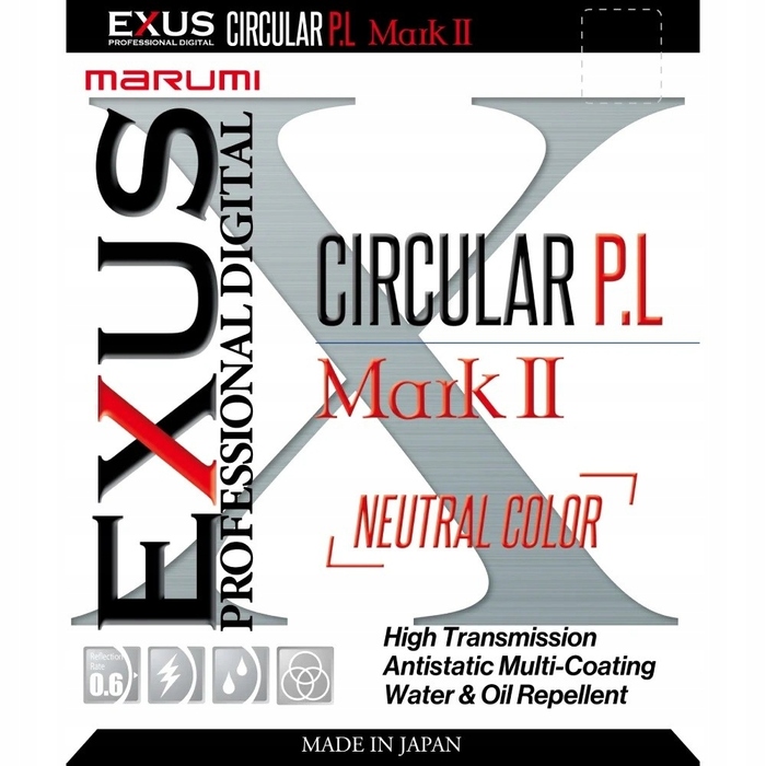 Поляризаційний фільтр MARUMI EXUS Mark II Circular P.L 82мм