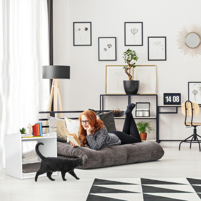 Журнальний столик Relaxdays з ліжком для домашніх тварин