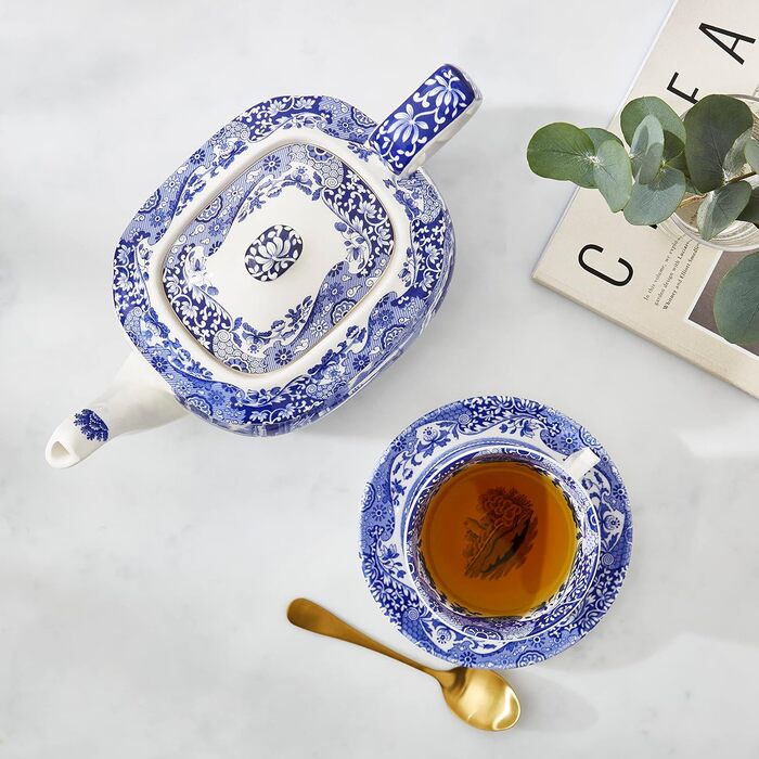 Чайник Spode Blue Italian, фарфоровий, класичний дизайн
