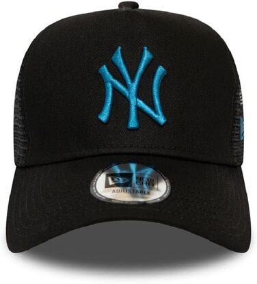 Кепка бейсболка New Era Los Angeles Dodgers камуфляж A-Frame регульована, чорна