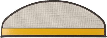 Сходинкові килимки ETM London: набір 15 шт. (65x23 см, антрацит)