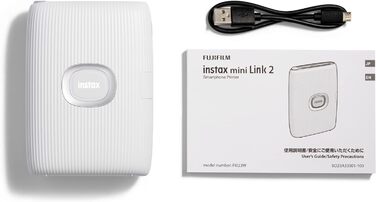 Принтер для смартфона INSTAX Mini Link 2, білий, компактний
