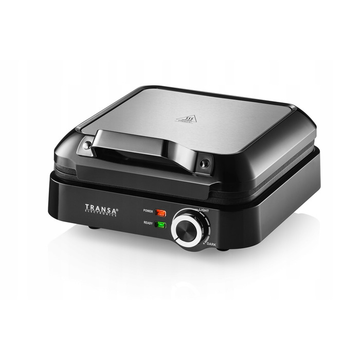 Вафельниця Transa Electronics TE-34, 2200 Вт, чорна