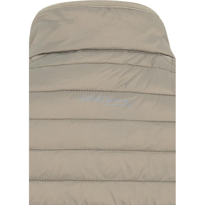 Camel Active Жилет чоловічий легкий степний з переробленого поліаміду (62, Хакі)