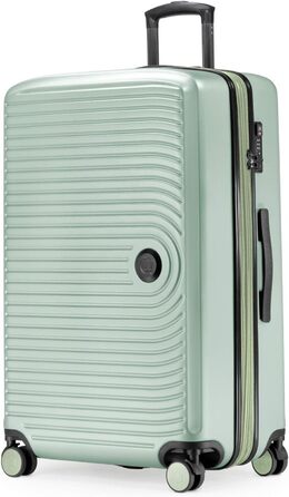 Чемодан Hartschalenkoffer Mitte - великий, TSA, 4 колеса, 77 см, 130 л, м'ятний колір