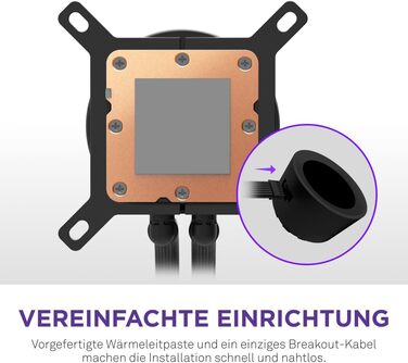 NZXT Kraken Z240 - Рідинна система охолодження CPU з LCD-дисплеєм, чорний