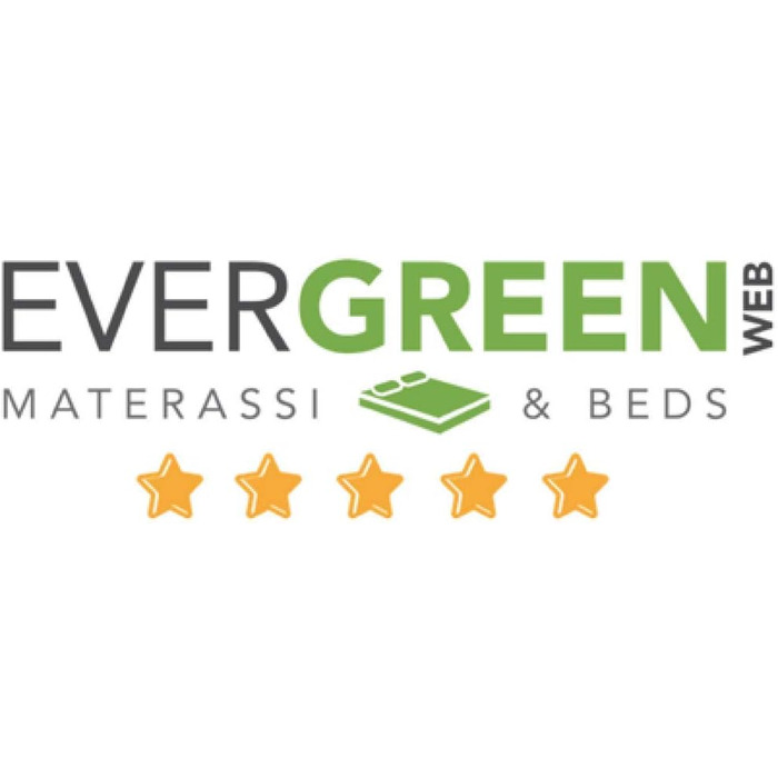 Набір з 2 подушок EVERGREENWEB 40x80 см, 18 см, ортопедичні, Memory Foam, знімний чохол Aloe Vera і бавовна, для болю в шиї, медичний виріб