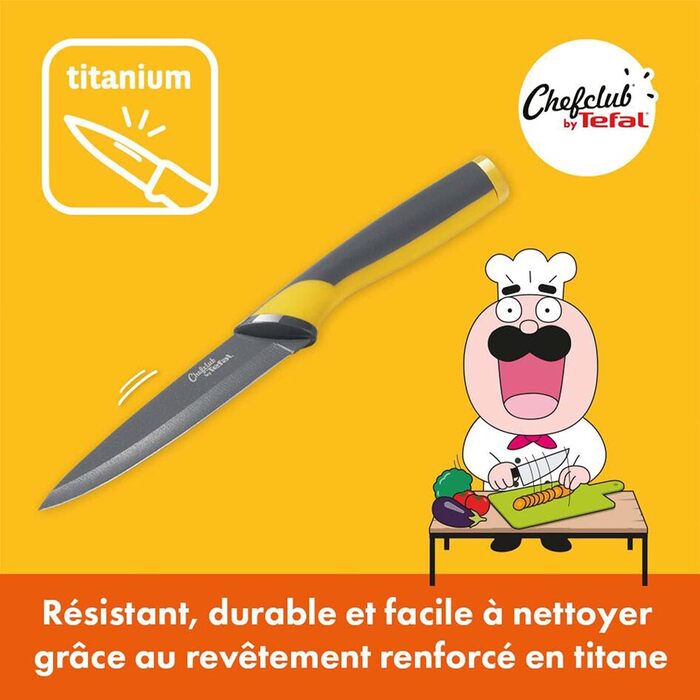 Tefal Chefclub Brat La Vista – Сковорода з антипригарним покриттям Titanium, індукційна, з термоіндикатором, зелена