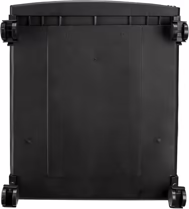 Storex 61264A01C File Cabinet with 1 Drawer, Steel, with Lock and Key, 37 x 32 x 46 cm, Black/Dark Gray