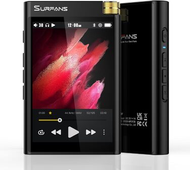 Surfans F28: Аудіоплеєр HiFi Bluetooth з підтримкою Hi-Res та 32GB пам'яті
