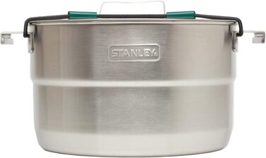 Набір кухонного посуду Stanley Adventure Full Kitchen Basecamp Kampingkochset 3,5L, 21 предметів, нержавіюча сталь, для кемпінгу та подорожей