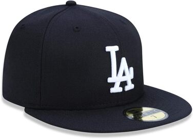 Кепка New Era MLB Basic LA Dodgers 59Fifty Fitted чорна/біла (60-61)