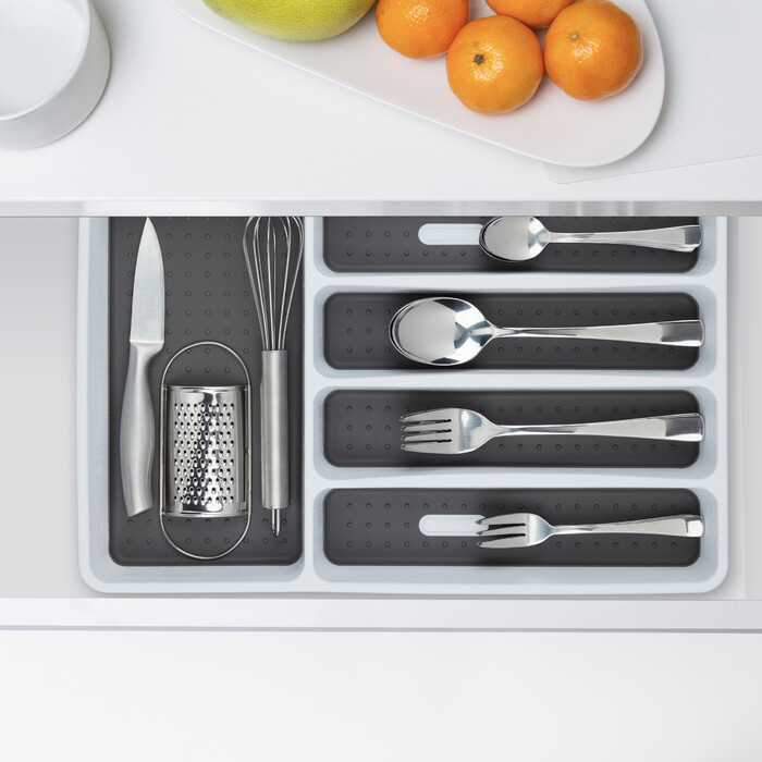 Relaxdays Cutlery Drawer Organizer