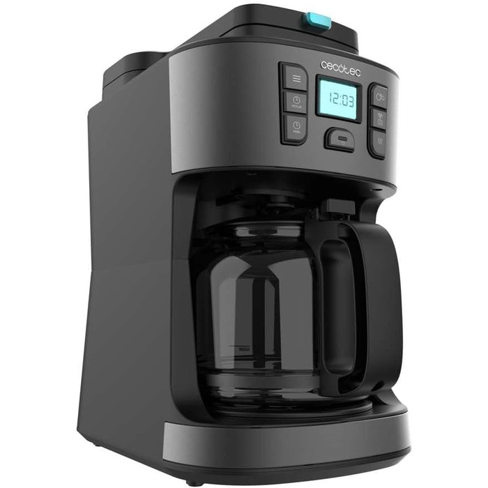 Кавоварка Cecotec Coffee 66 Smart Plus: програмована, 980W, 1,5л, сталь, LCD, ExtemAroma, AutoClean