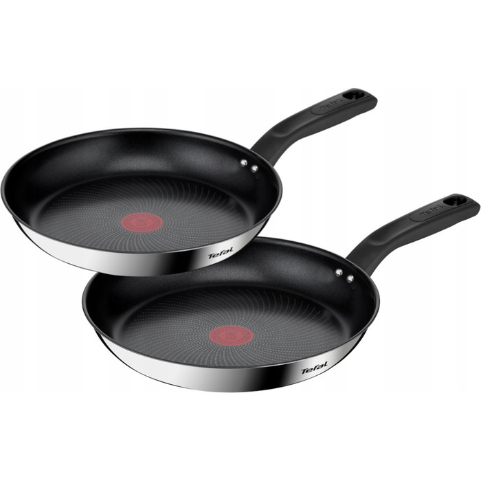 Набір сковорідок Tefal із нержавіючої сталі, 3 предмети (20/24/28 см)