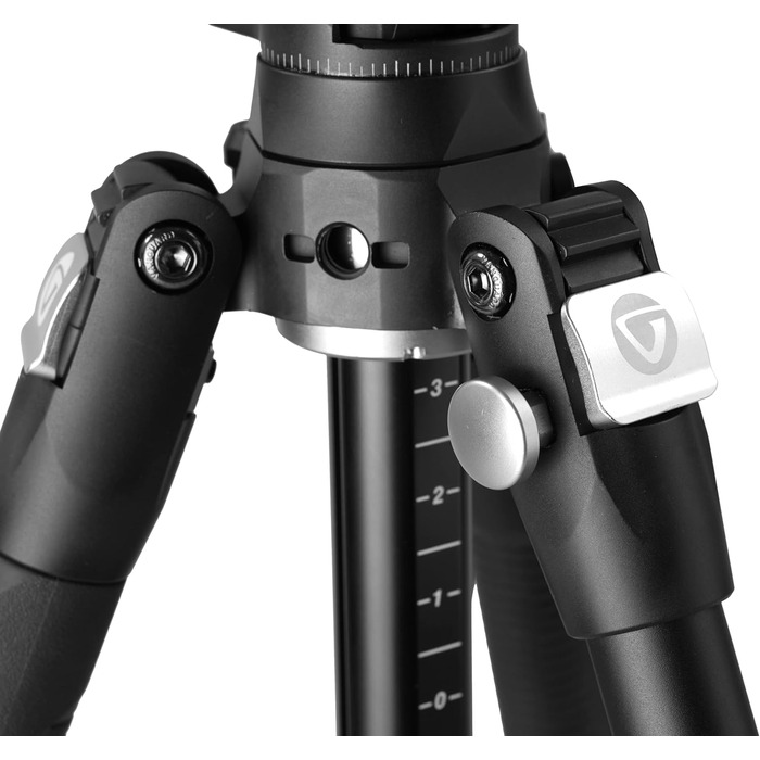 Тринога Vanguard VEO 3T+ 234AP з відкидною центральною колоною та 3D-головкою, 23мм, дорожній штатив