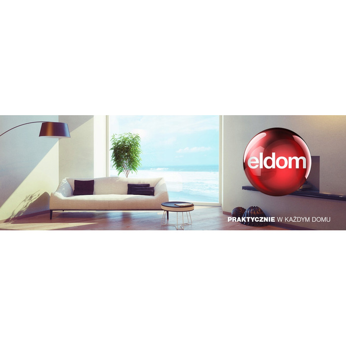 Тостер Eldom TO 245, білий, 900 Вт