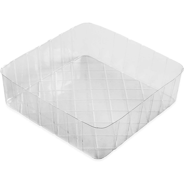 Modern White Metal Umbrella Stand for Entryway, Room, or Hallway - 52x18x18 cm