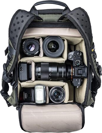 Рюкзак Vanguard Veo Select 37BRM GR для фотообладнання, зелений