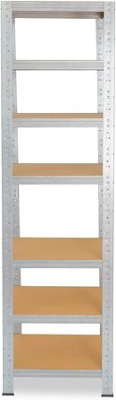 Shelfplaza® Heavy-Duty Shelving Unit - 200x100x40cm