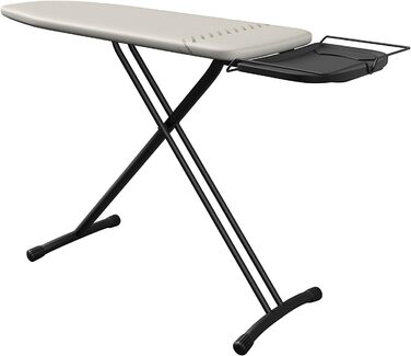 Відкидна прасувальна дошка Laurastar Comfortboard Beige, 38x120 см, 100% бавовна, регульована висота, універсальна підставка для праски, 7.3 кг