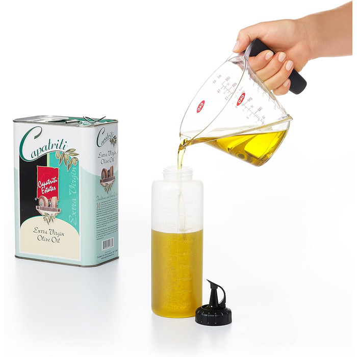 OXO Good Grips Кухонний шейкер-дозатор 350 мл, пластиковий, прозорий