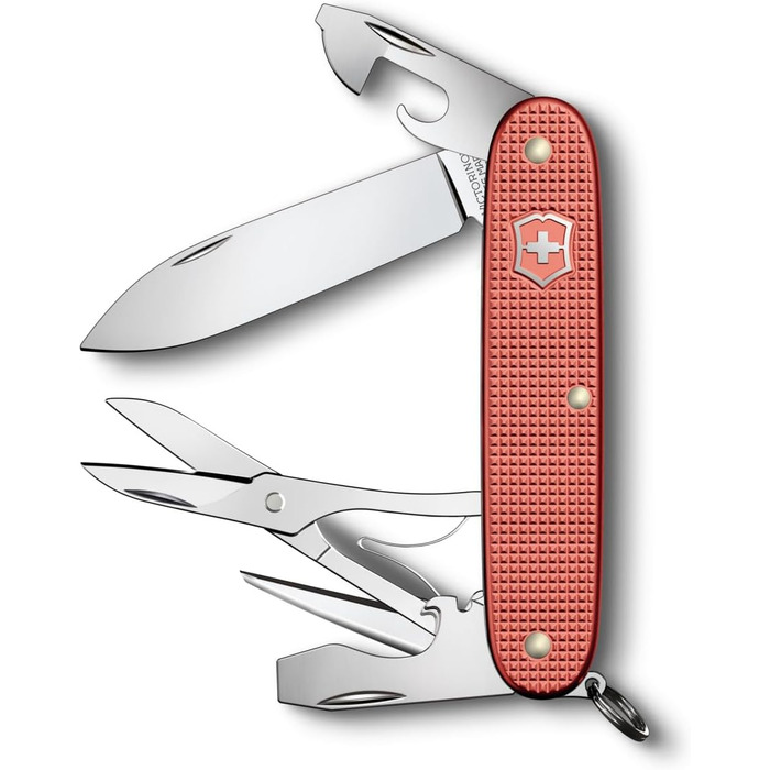 Мультитул Victorinox Pioneer X Alox Limited Edition 2025 - Швейцарський ніж, 9 функцій, червоний