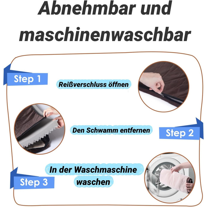 Ортопедичний лежак для собак малого та середнього розміру, трансформується (холодне/тепле), знімний та пральний, водонепроникний, темно-сірий, 75x50x7 см, розмір M