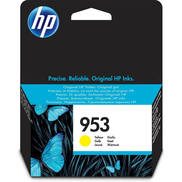 Оригінальний картридж HP 953 жовтий (Gelb) для принтерів HP OfficeJet