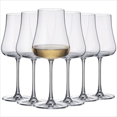 Набір коктейльних склянок Crystal Bohemia (6 шт), 300 мл, стійкі до миття в посудомийній машині, міцні - Склянка з кришталю, ідеальні для коктейлів та особливих випадків