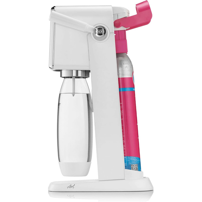 SodaStream газова вода ART з балоном CO2 та 1л пластикової пляшки, придатна для миття в посудомийній машині, білий, 44 см
