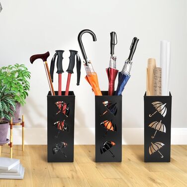 Підставка для парасоль та тростинок Sightday, металева, біла