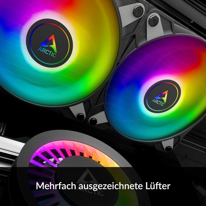 Система водяного охолодження ARCTIC Liquid Freezer III 280 A-RGB для ПК, Intel & AMD, білий колір