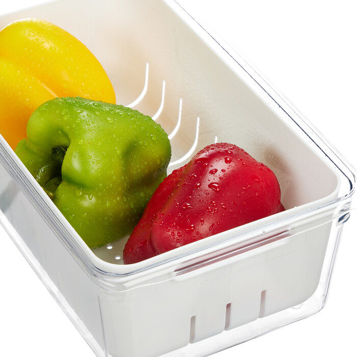 Relaxdays Refrigerator Organizer 3-Piece Set