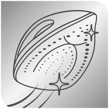 Парова праска Tefal Ultragliss Plus FV6810, 2800 Вт, підошва Durilium AirGlide, 250 г/хв