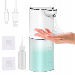 Автоматичний безконтактний дозатор мила-піни з акумулятором, 400 мл