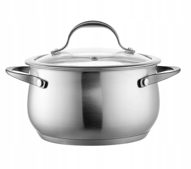 Каструля класична La Bonita LB20G003 3,4 л зі скляною кришкою