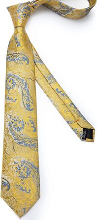 Краватка чоловіча DiBanGu світло-жовта, модна