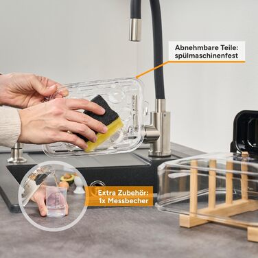 Яйцеварка First Austria TZS Grey - 8 яєць, 4 режими, функція приготування на пару, автовимкнення, захист від перегріву, мірна склянка та формочки для яєць