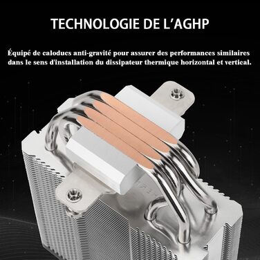 Thermalright Assassin X 120R Digital White - кулер для CPU з 4 тепловими трубами, цифровим дисплеєм та PWM вентилятором (AM5, LGA1700/1851/1150/1151/1200)