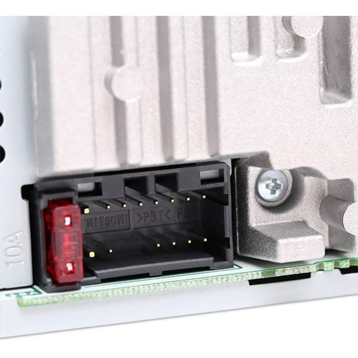 Автомагнітола Pioneer MVH-S320BT 1DIN з Bluetooth, USB, AUX, RDS, німецьке меню, чорна/червона, напівглибока установка, Smart Sync, гучний зв'язок