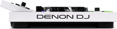 DENON DJ SC LIVE 4 - DJ контролер з розділенням на стеми, Wi-Fi, вбудовані колонки, сумісний з Serato DJ та Virtual DJ