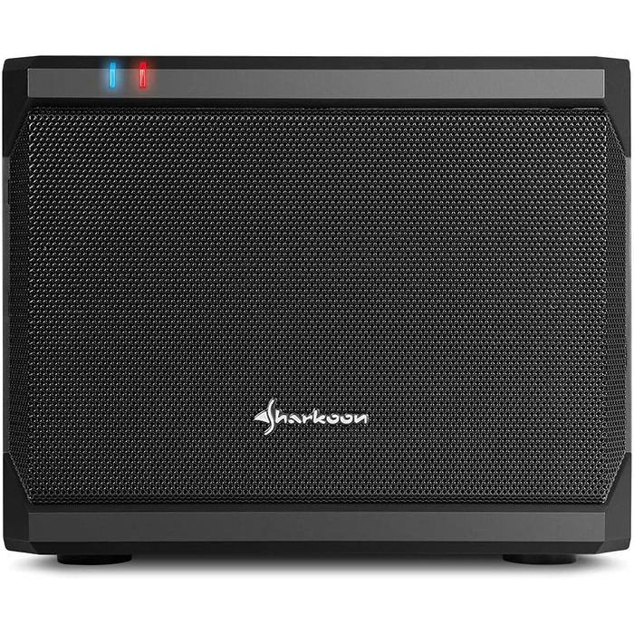 Sharkoon QB One: Компактний корпус ПК Mini-ITX, чорний, 2x USB 3.0/2.0