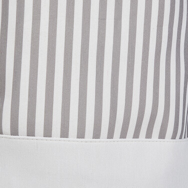 Relaxdays Fabric Laundry Basket with Stripes