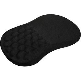 Підставка для зап'ястя Gimars під клавіатуру та мишу з Memory Foam, ергономічна, чорна
