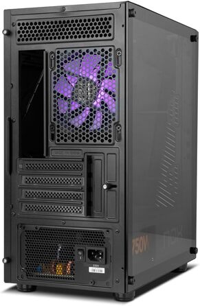 Комп'ютерний корпус INFINITITY ZETA NOX COOLBAY RX - NXCBAYRX, ATX/Micro ATX, USB 3.0, металева сітка, підтримка 3 вентиляторів, 4 HDD, відеокарта до 370 мм, чорний