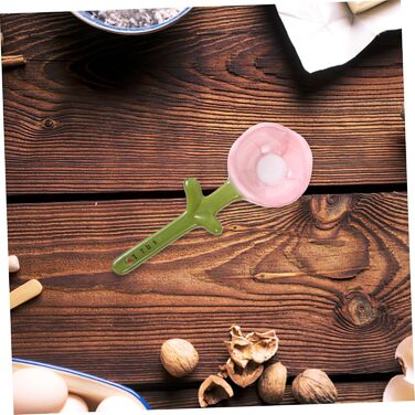 Garneck 2 Sets Back Spoon Measuring Spoon Measuring Figure Measuring Spoon Porcelain Salt Spoon Coffee Measuring Spoon Kitchen Helper Cactus Measuring Cup Ceramic